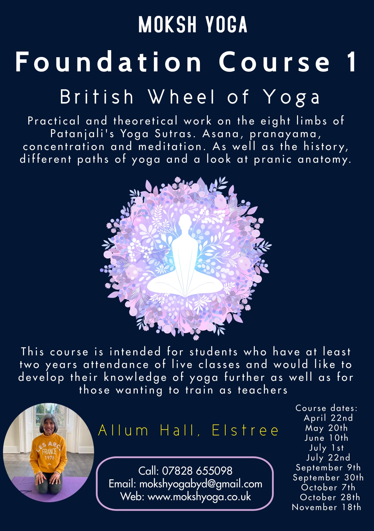 BWY Yoga Foundation Course 1